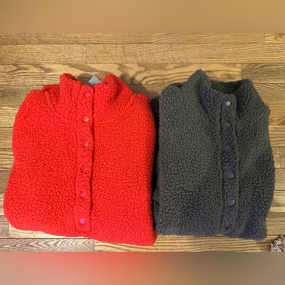 aerie Oversized Sherpa Pullovers
